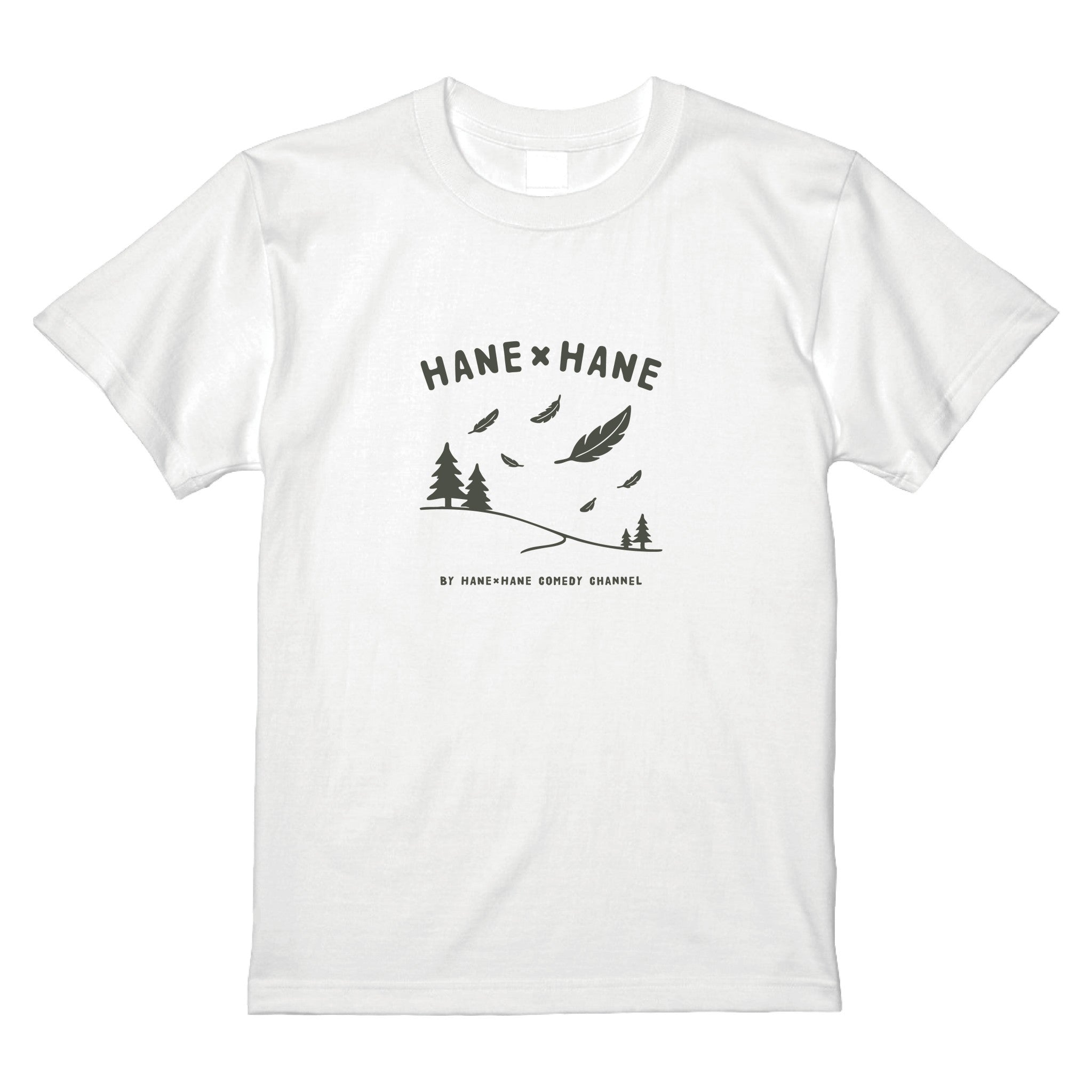 ハネハネアウトドアロゴTシャツ