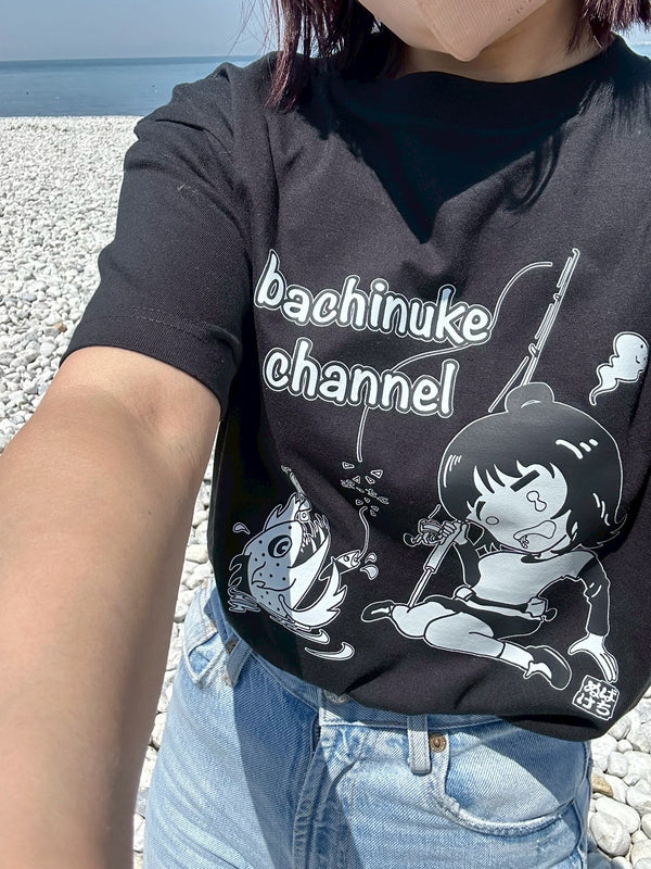 イラストTシャツ(ブラック)
