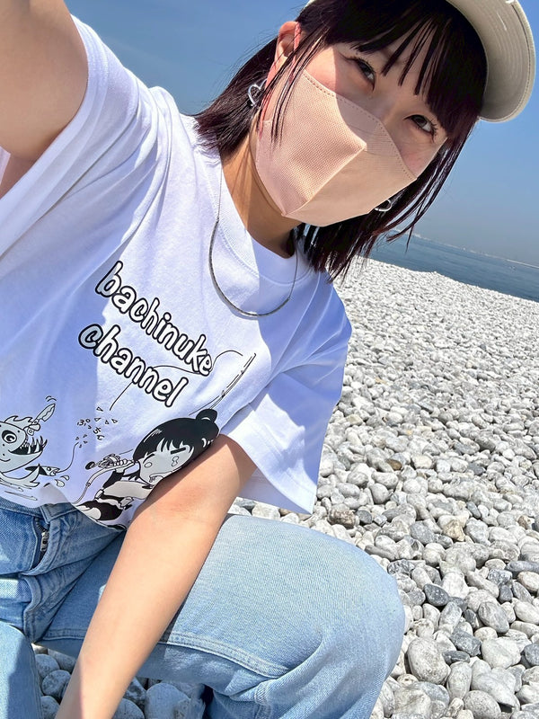 イラストTシャツ(ホワイト)