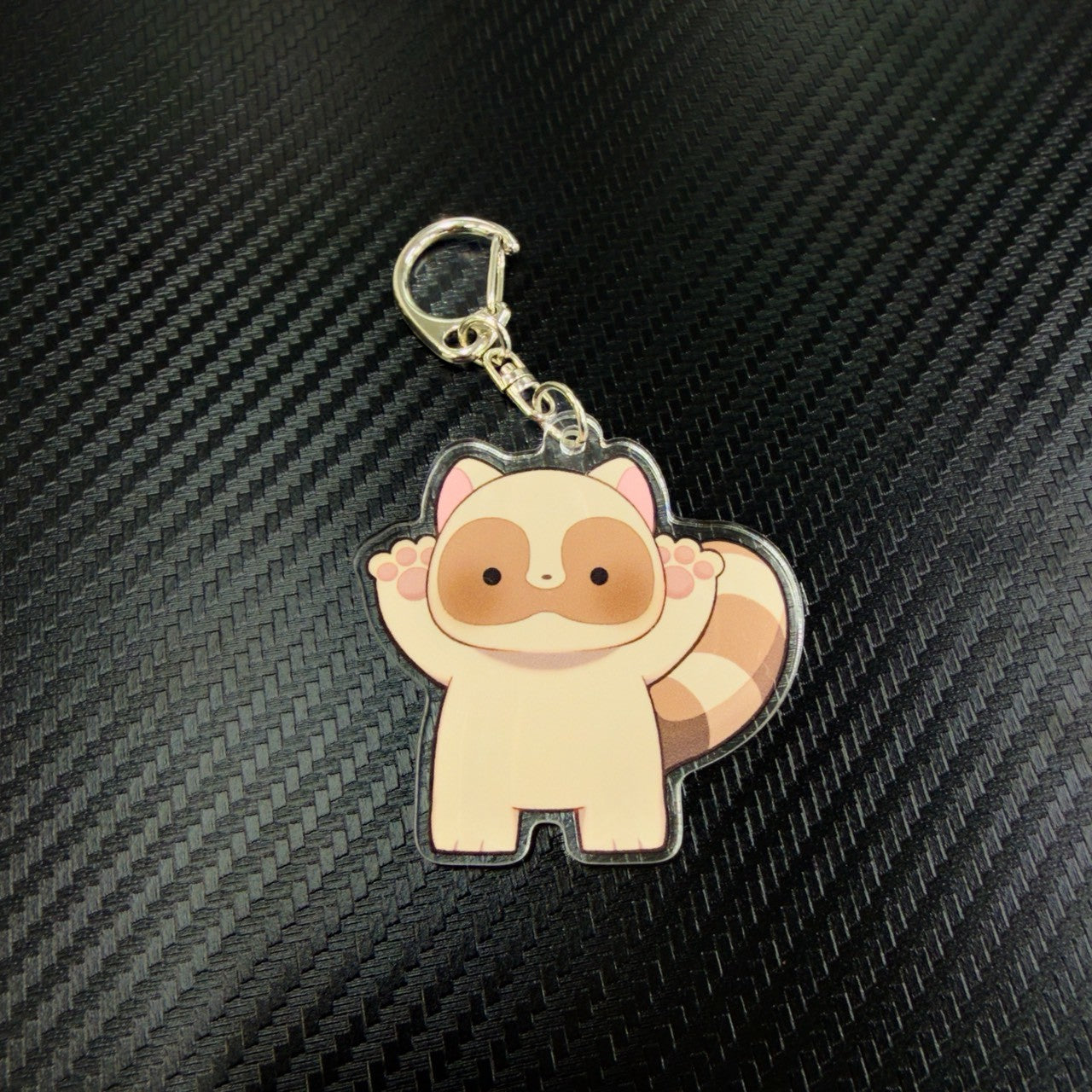 わあむちゃたぬきだ アクキー
