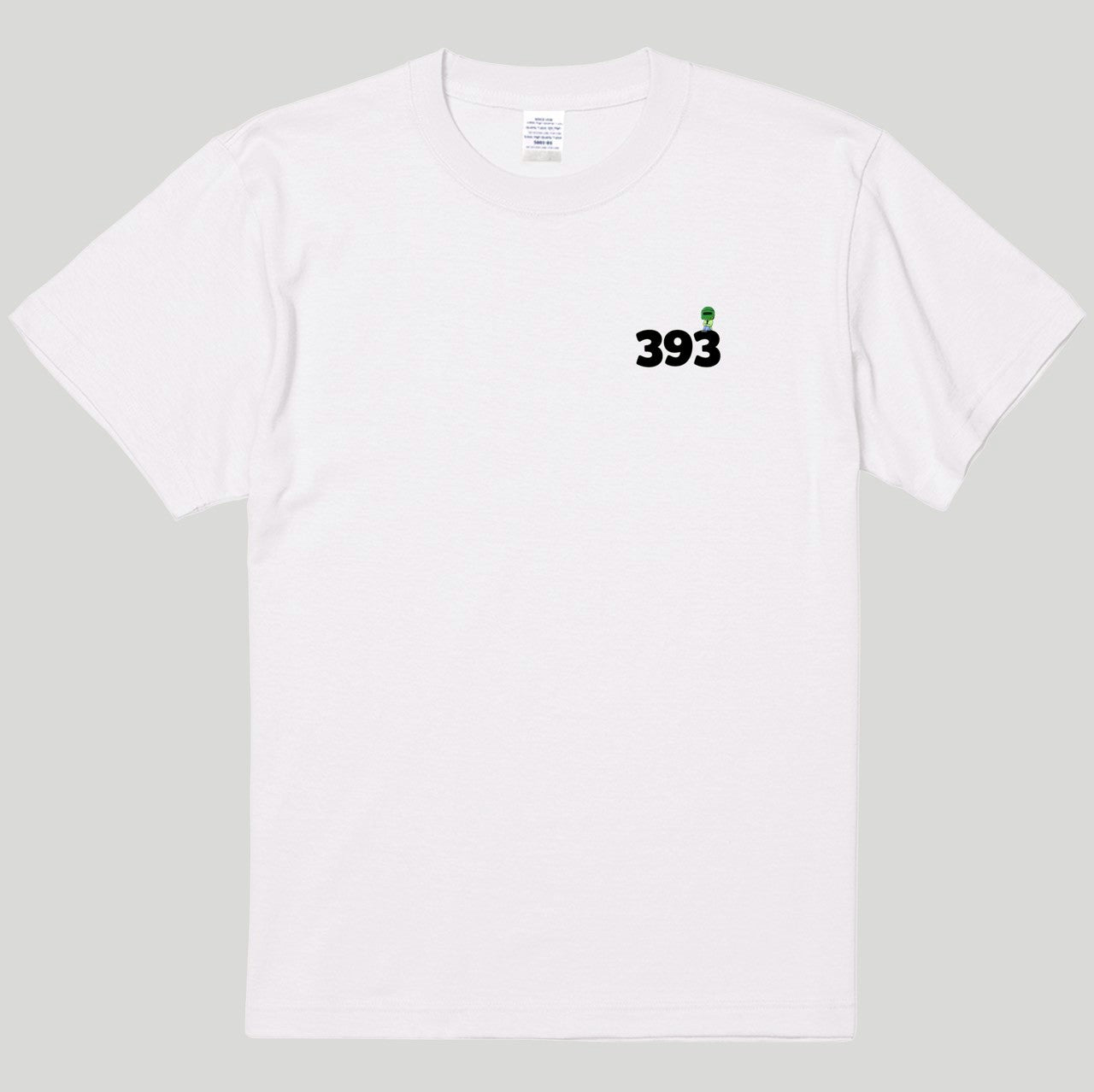 393ワンポイントロゴTシャツ
