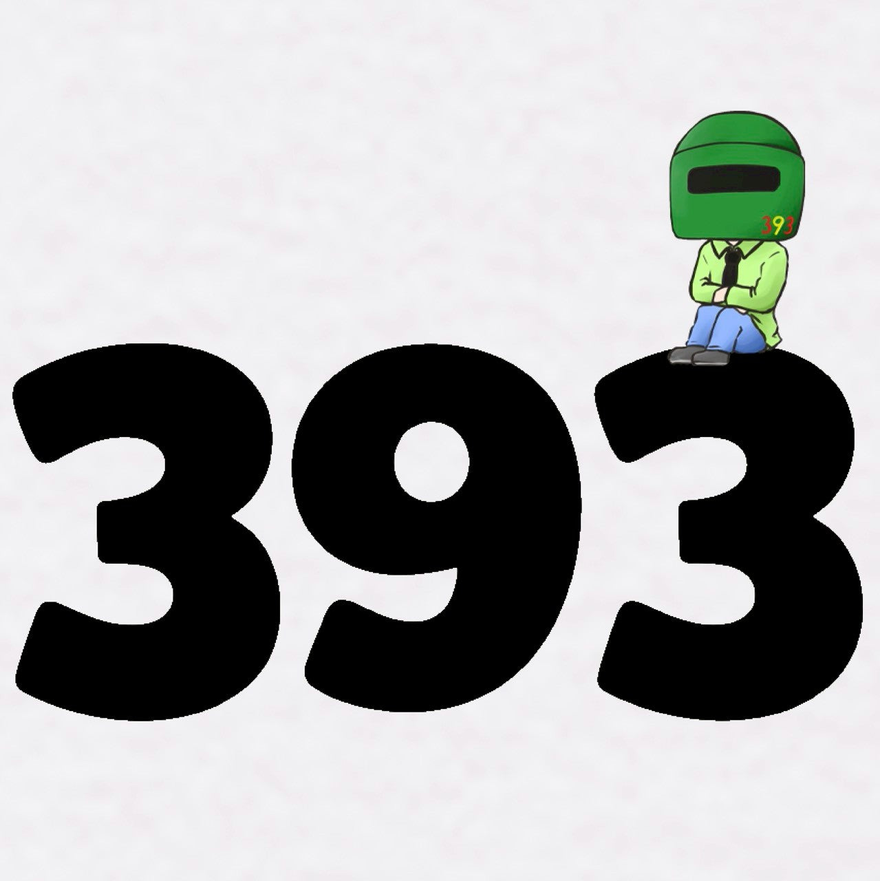 393ワンポイントロゴTシャツ