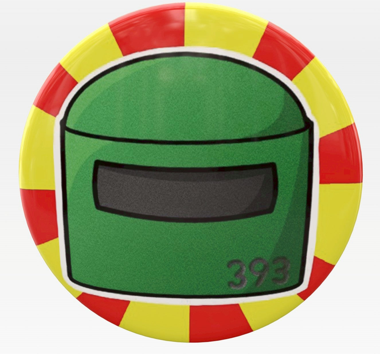 393缶バッジランダム5種（送料無料）