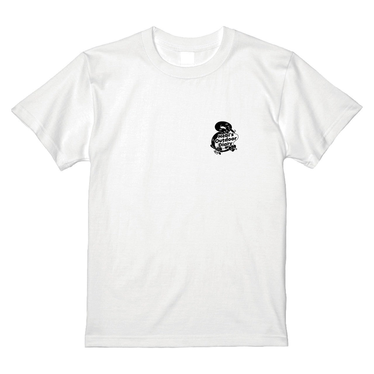 ヘビさんロゴワンポイントTシャツ