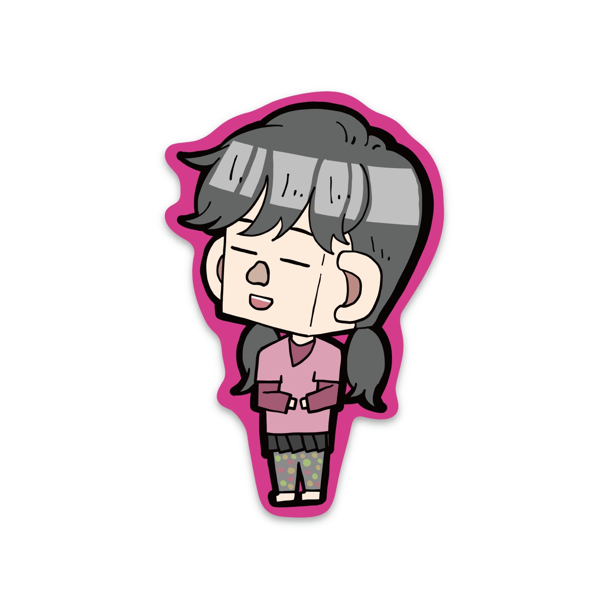 大笑い 宝愛瑠ステッカー