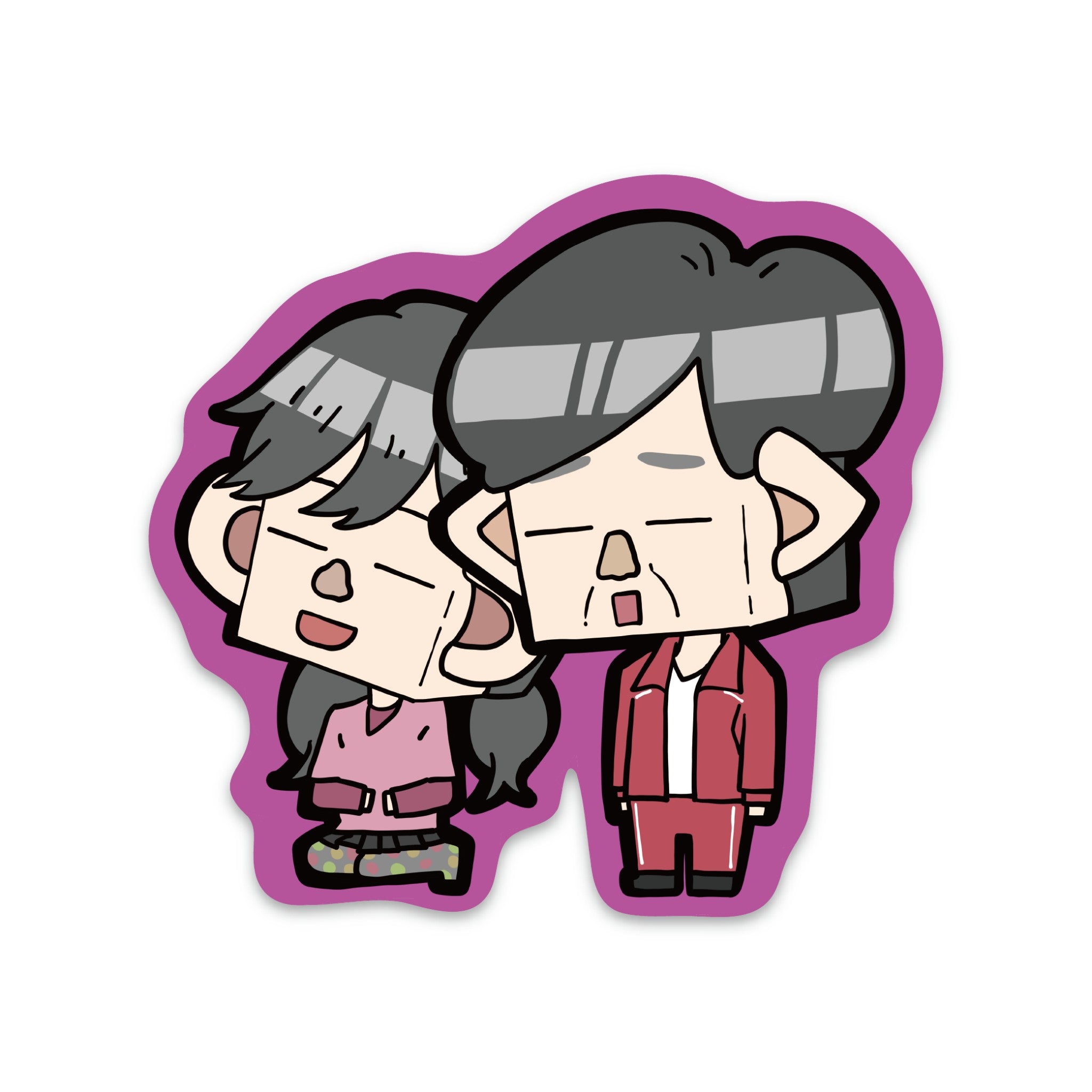 宝愛瑠とこうじステッカー