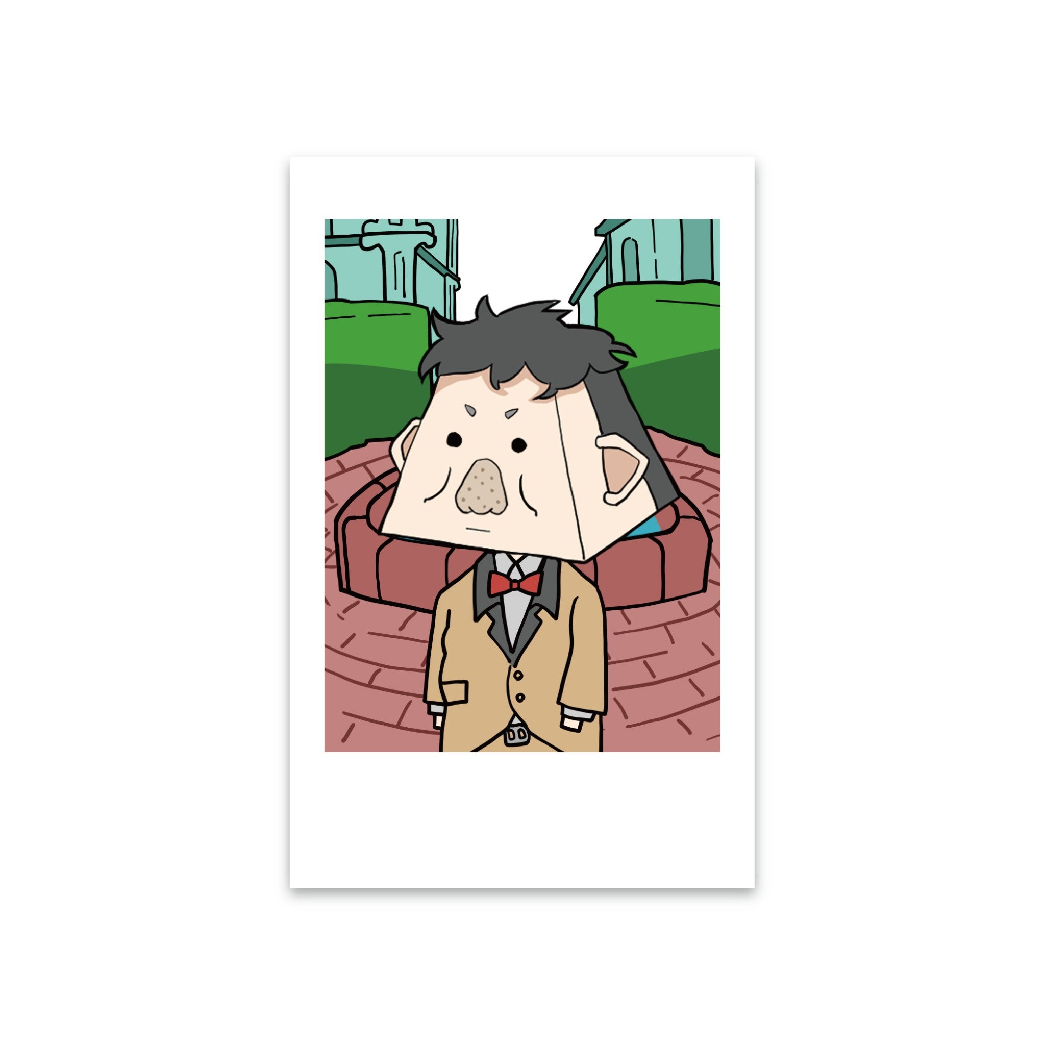 だいチェキ風フォト