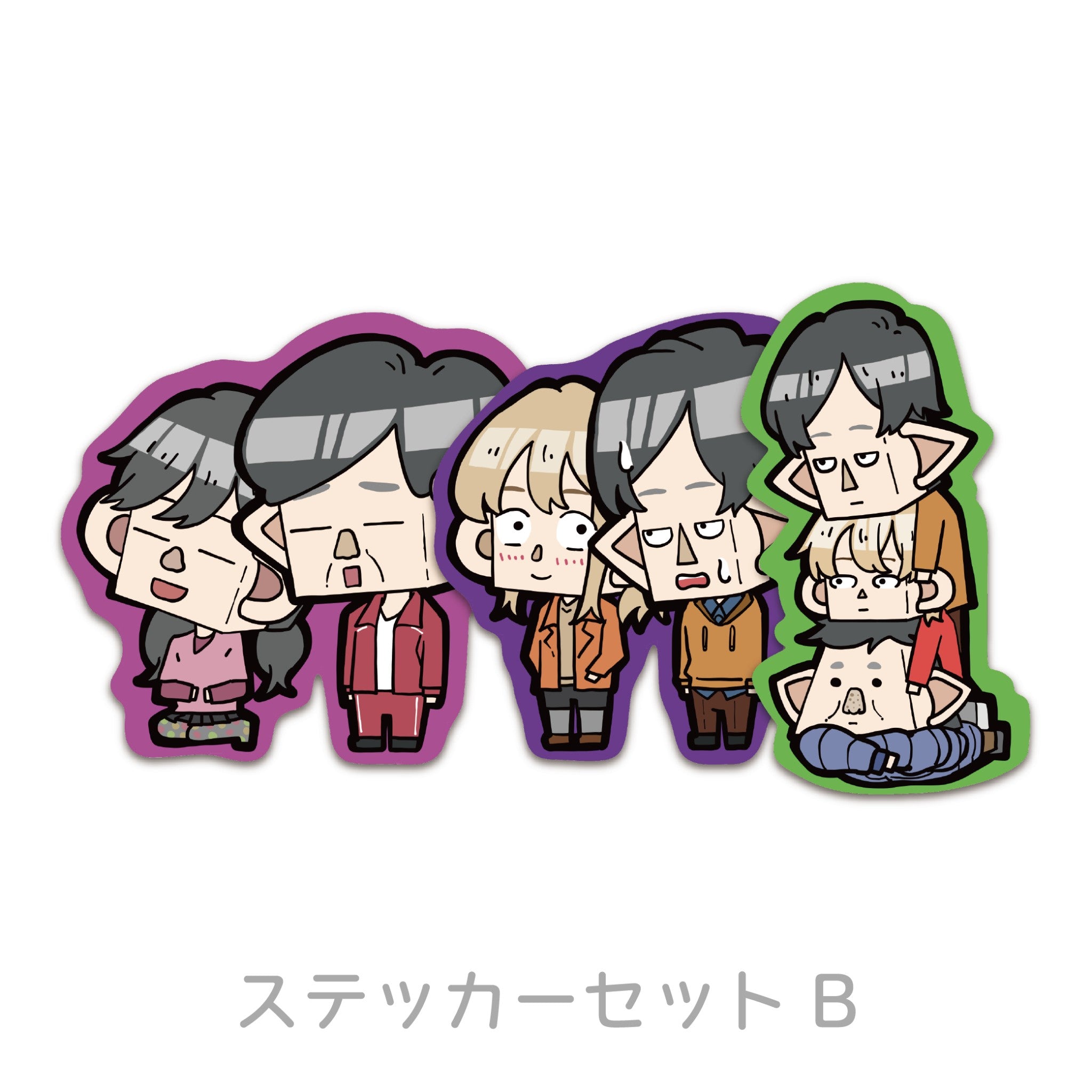 【お得セット】ステッカー3種セットB