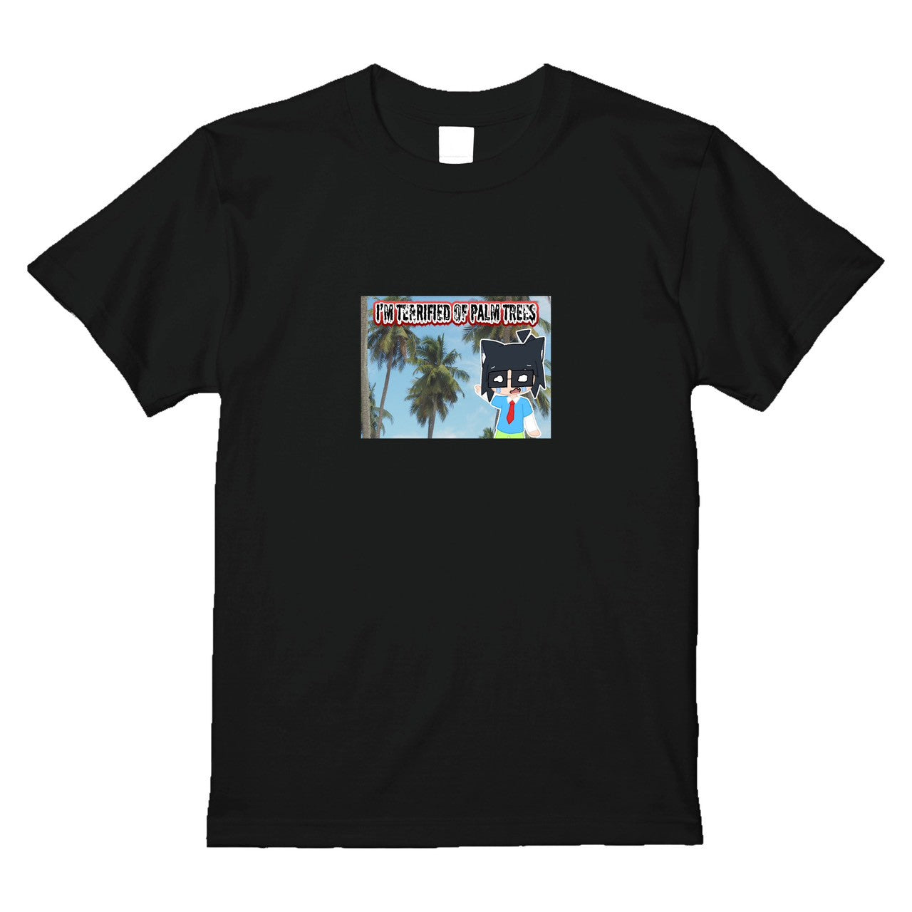 ヤシの木こわい Tシャツ