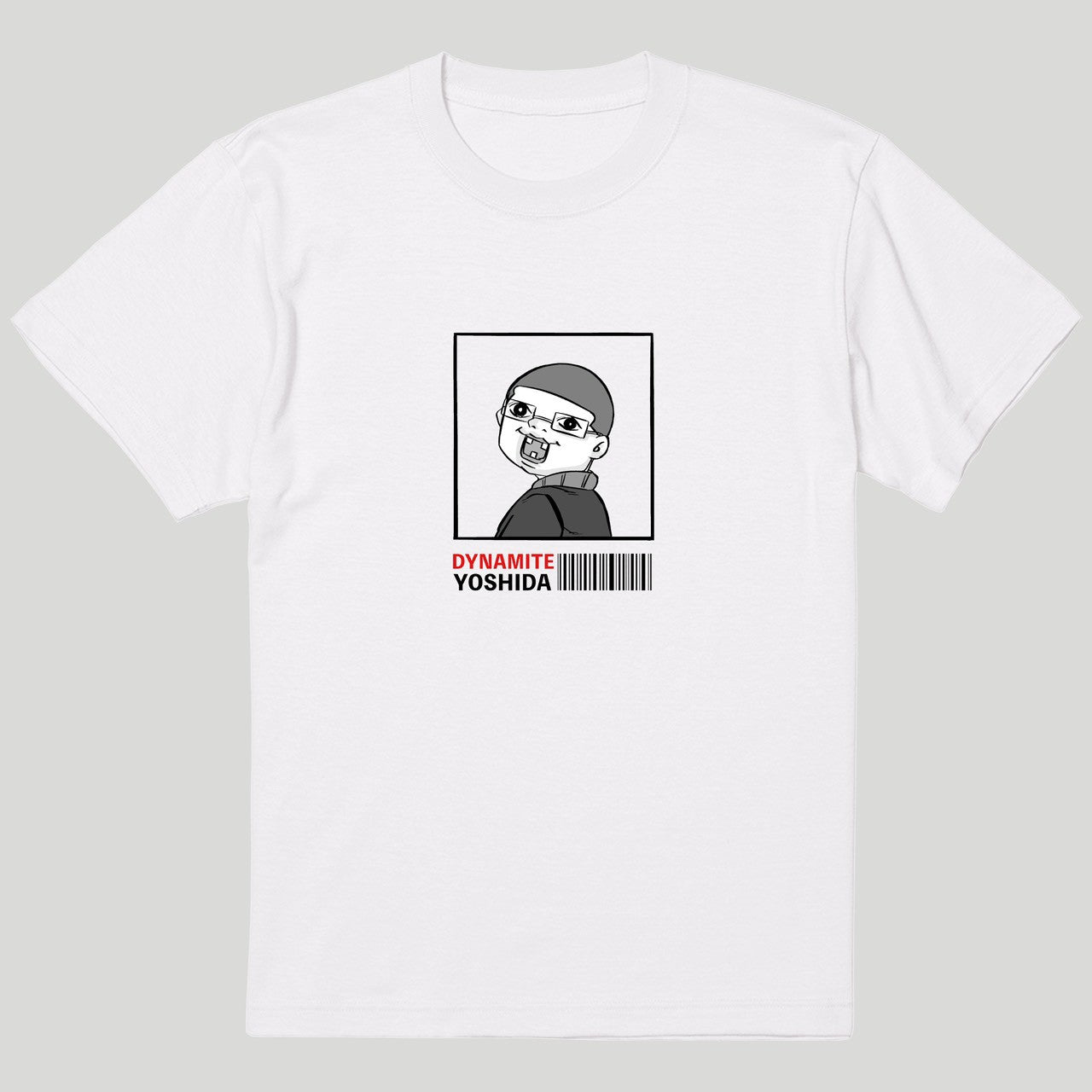 吉田のバーコードTシャツ