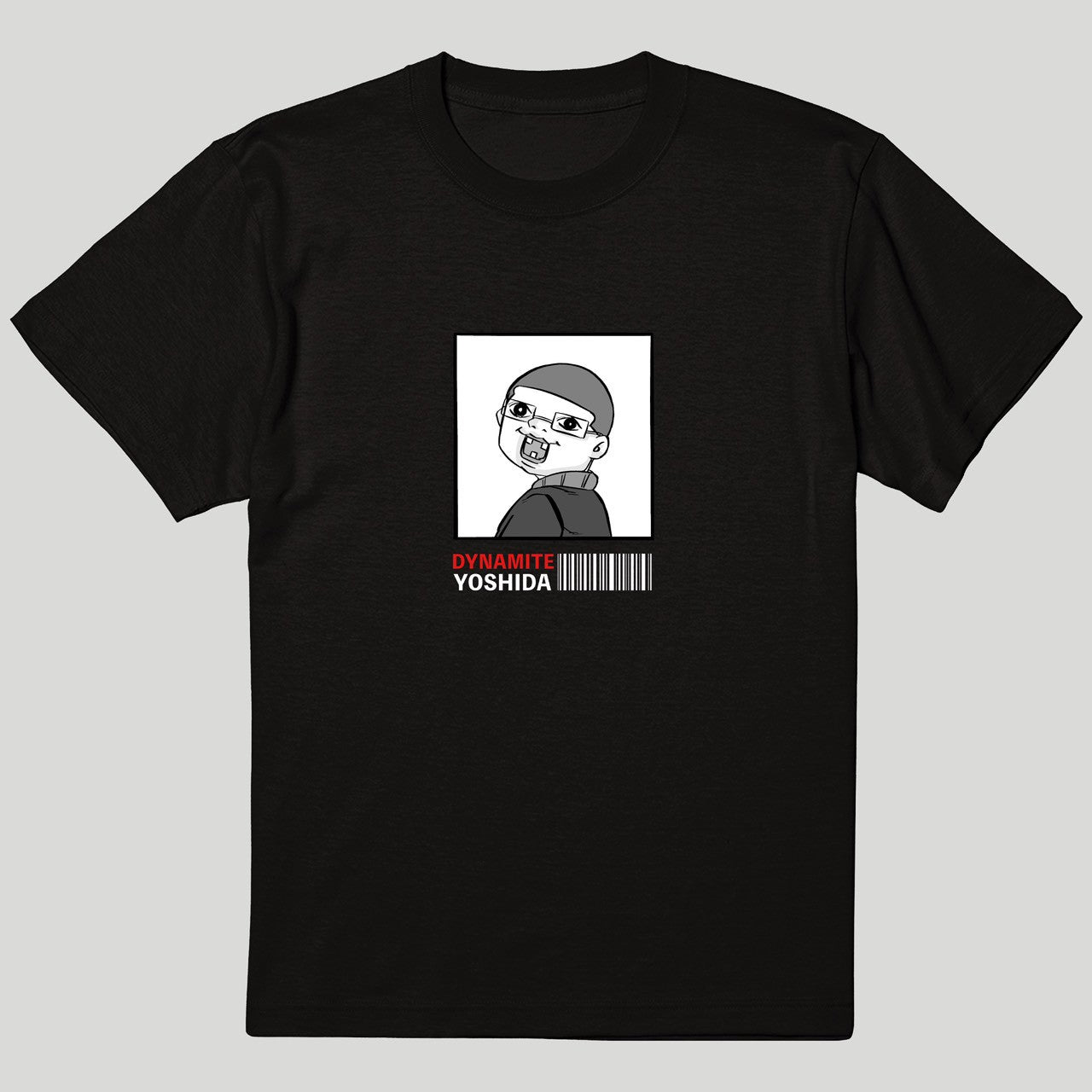 吉田のバーコードTシャツ