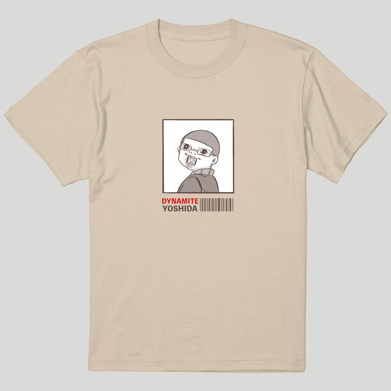 吉田のバーコードTシャツ