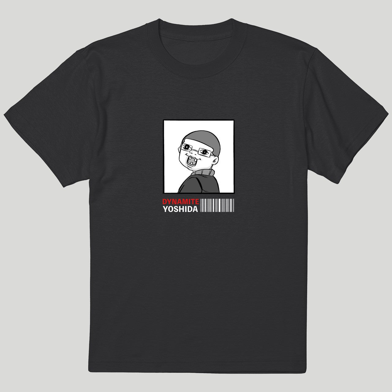 吉田のバーコードTシャツ