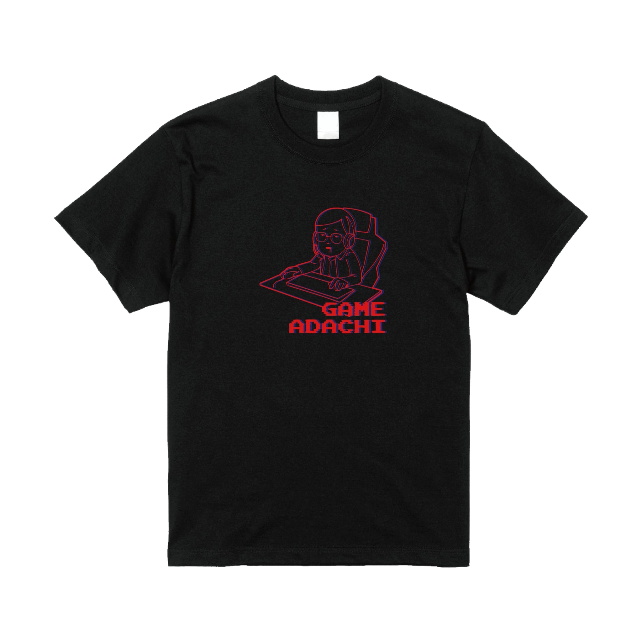 ドカゲーム気絶サイケTシャツ