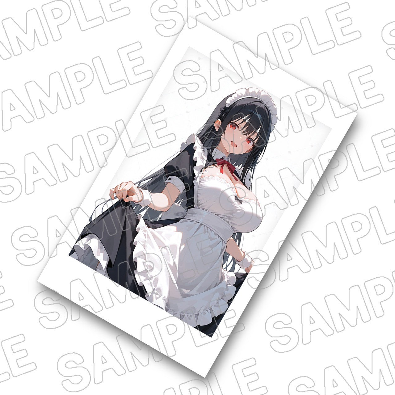 七瀬怜奈チェキ風フォト(メイドver)