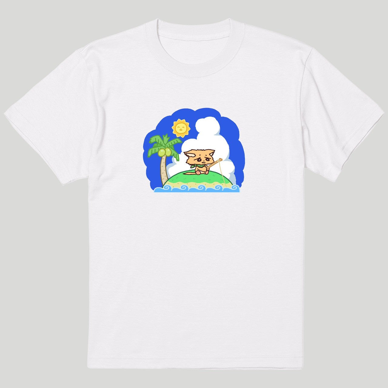 南国遭難釣りTシャツ