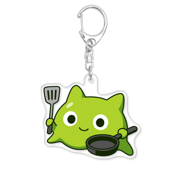 謎の生物(レッツクッキング)アクキー【送料無料】
