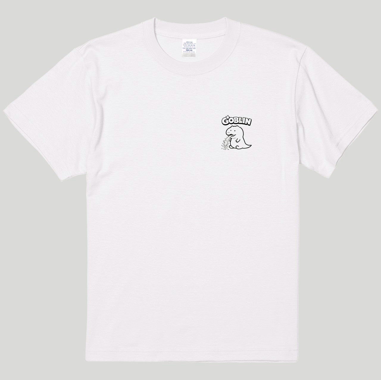 水撒きトカゲTシャツ