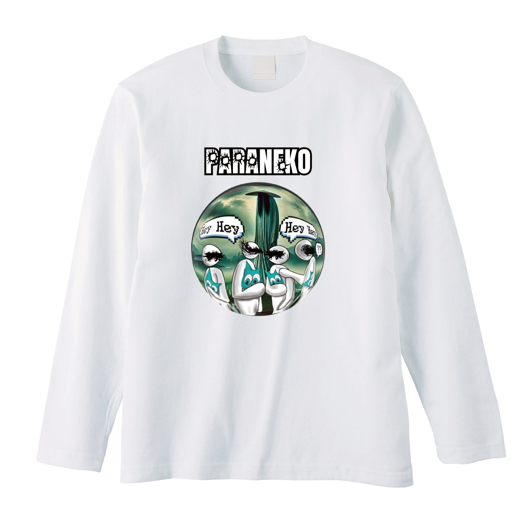 HEY HEY Paraneko Long-sleeve T-shirt