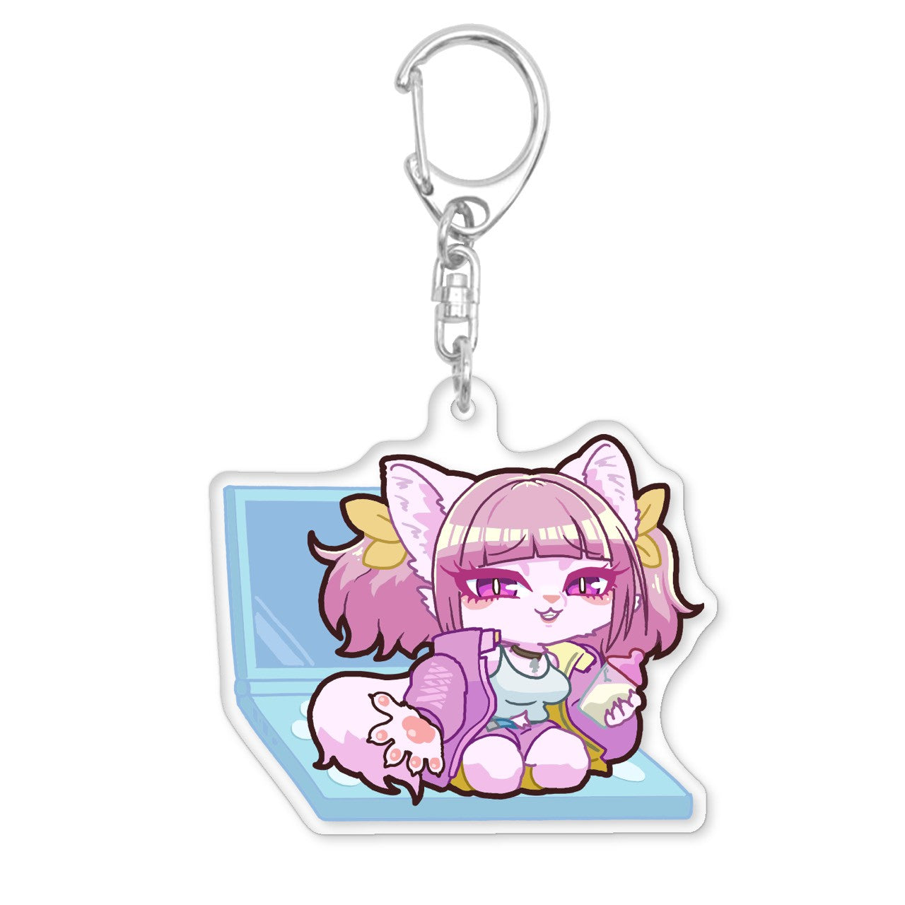 虎走杏菜のこっちにおいで♡キーホルダー(送料無料)