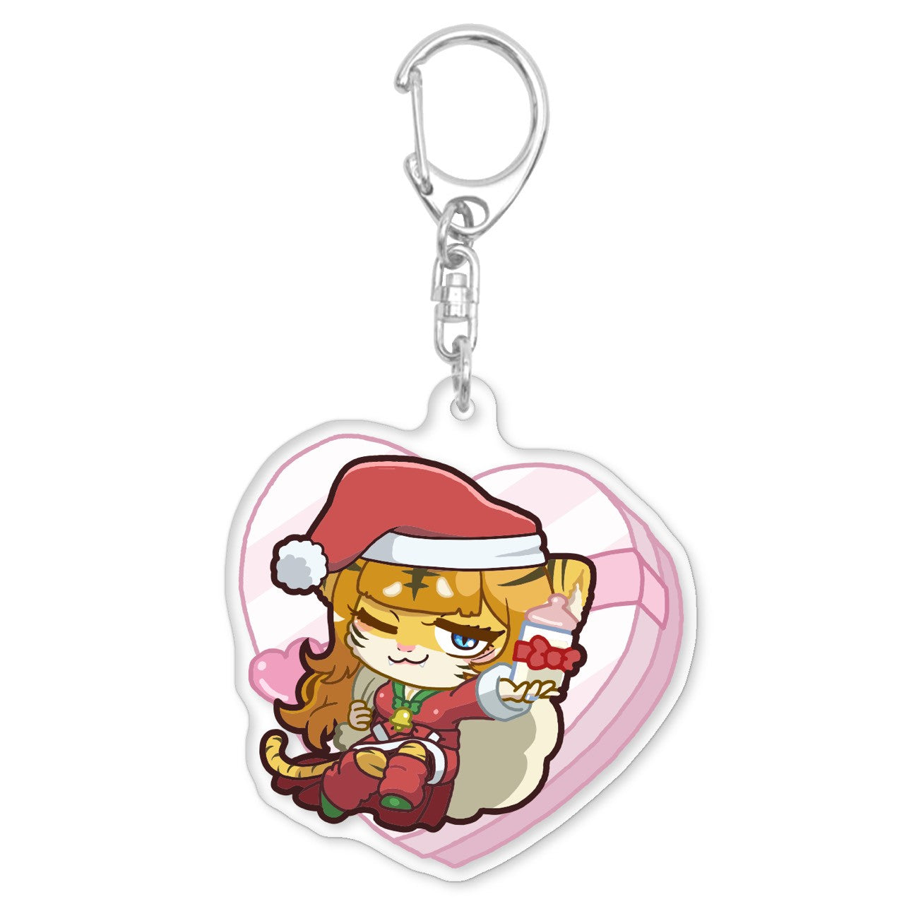 デカタッパ平成ギャルママトラサンタのプレゼント♡キーホルダー(送料無料)