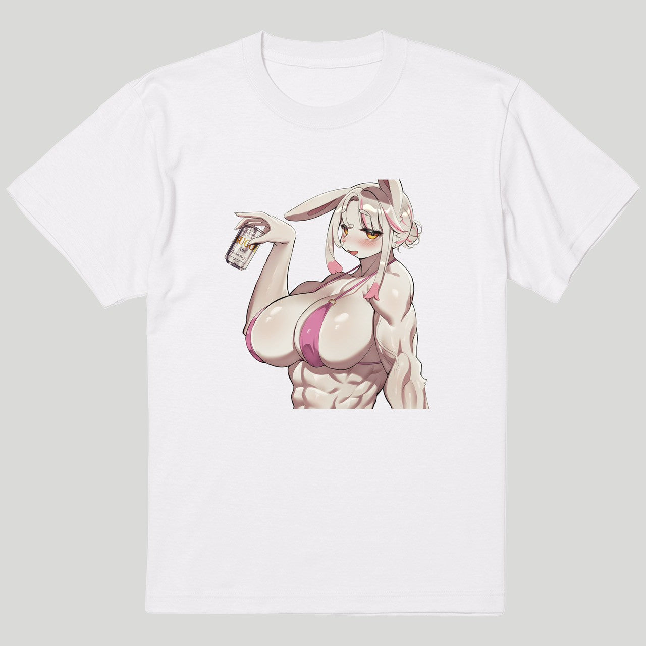 みやのここ先生描きおろし!宇佐山さんの一杯どうですかTシャツ