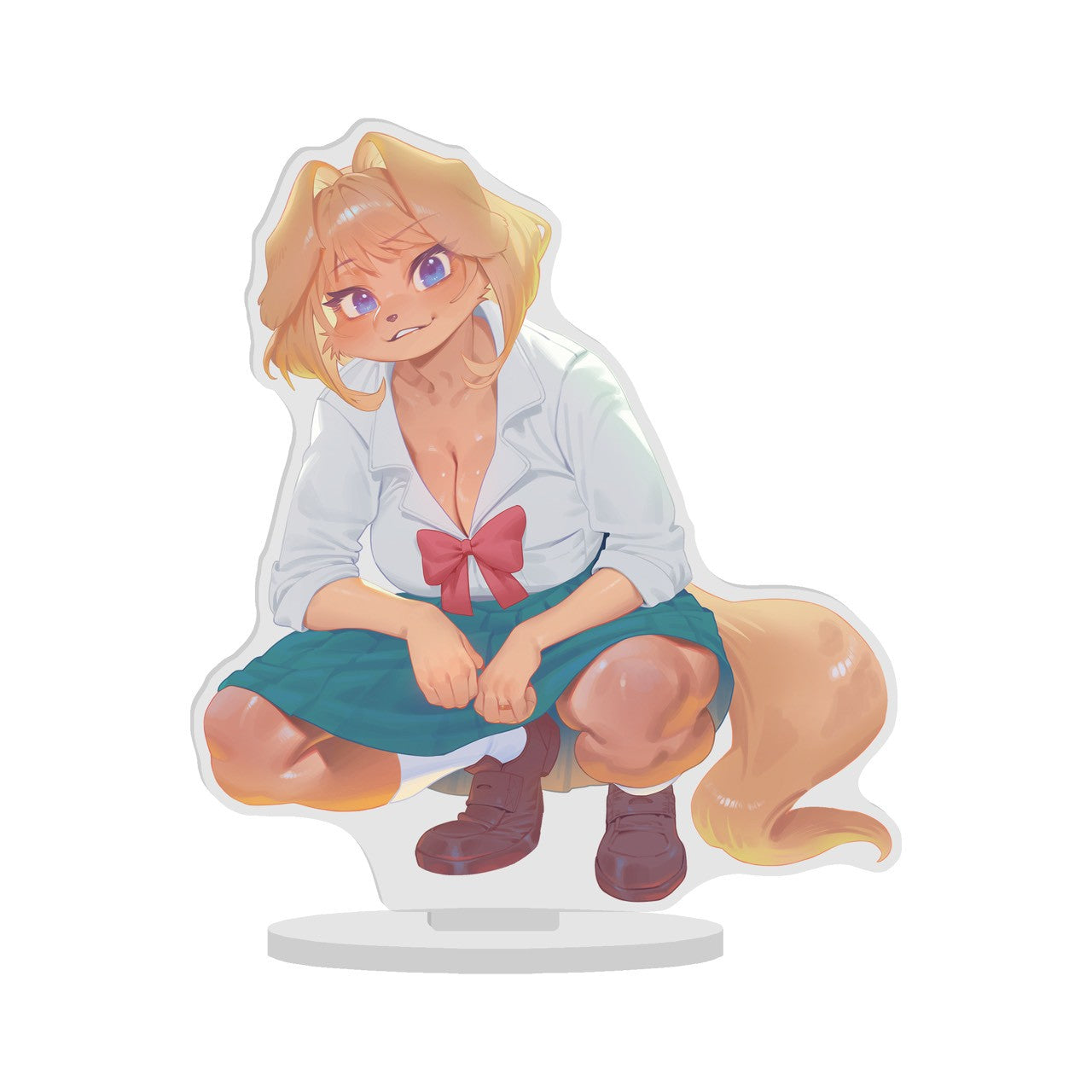 あるうらら先生描きおろし！カツアゲJKコスプレ子持ちママの「よこせよ」アクスタ(送料無料)