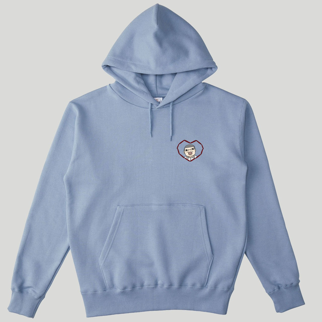 ワンポイントパーカー