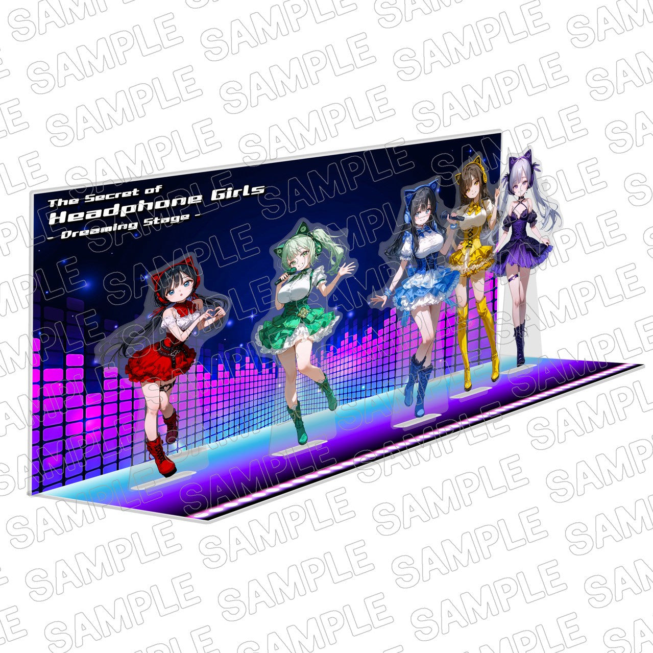 アクリルスタンドコンプリートセットVol.3 (特別ステージ台座セット