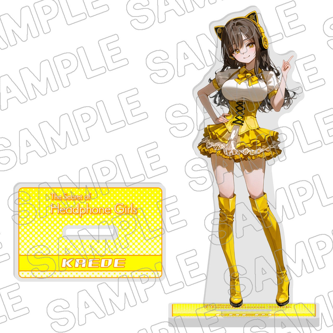 「柳瀬かえで」アクリルスタンド