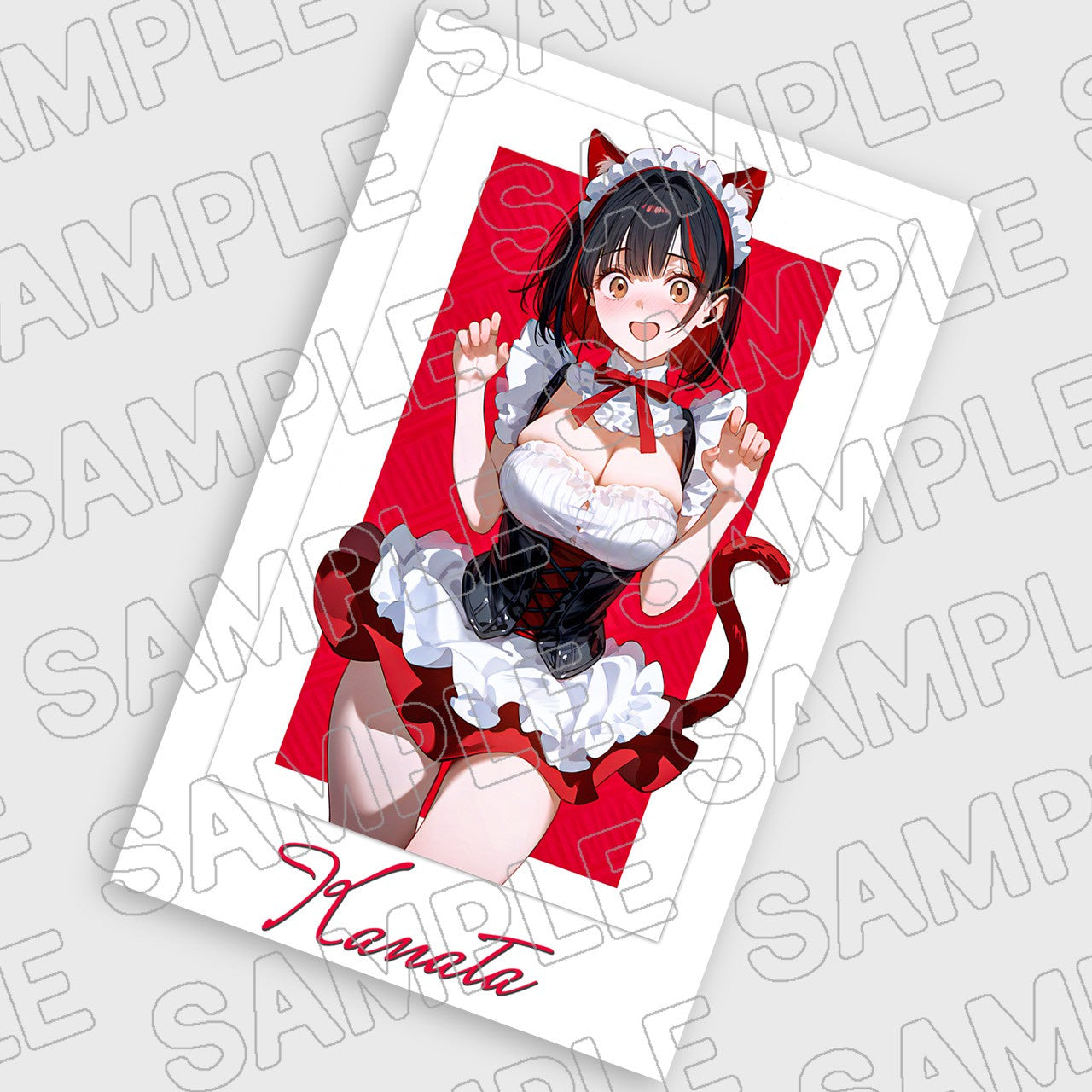 「望月かなた」チェキ風フォト