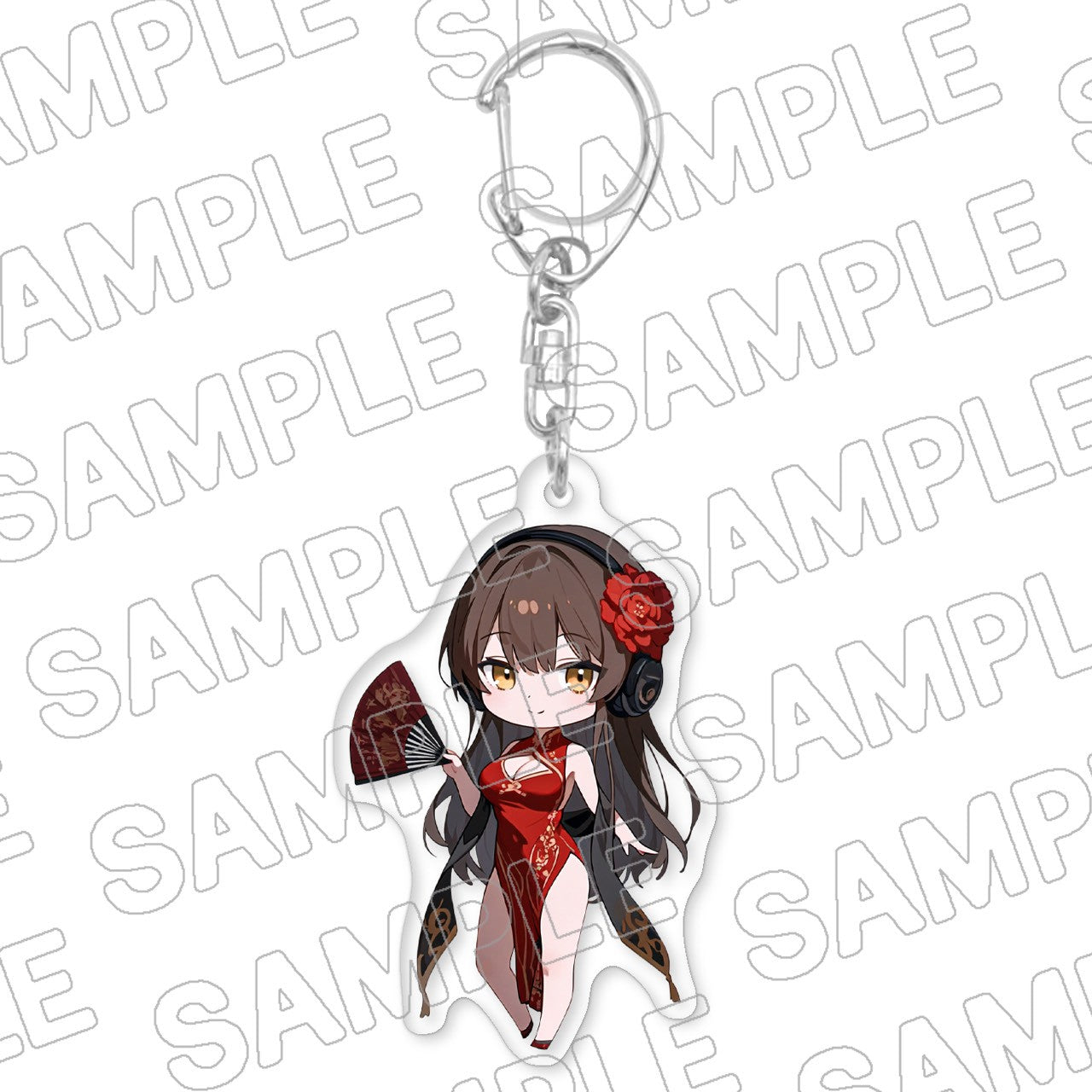 「柳瀬かえで」アクリルキーホルダー