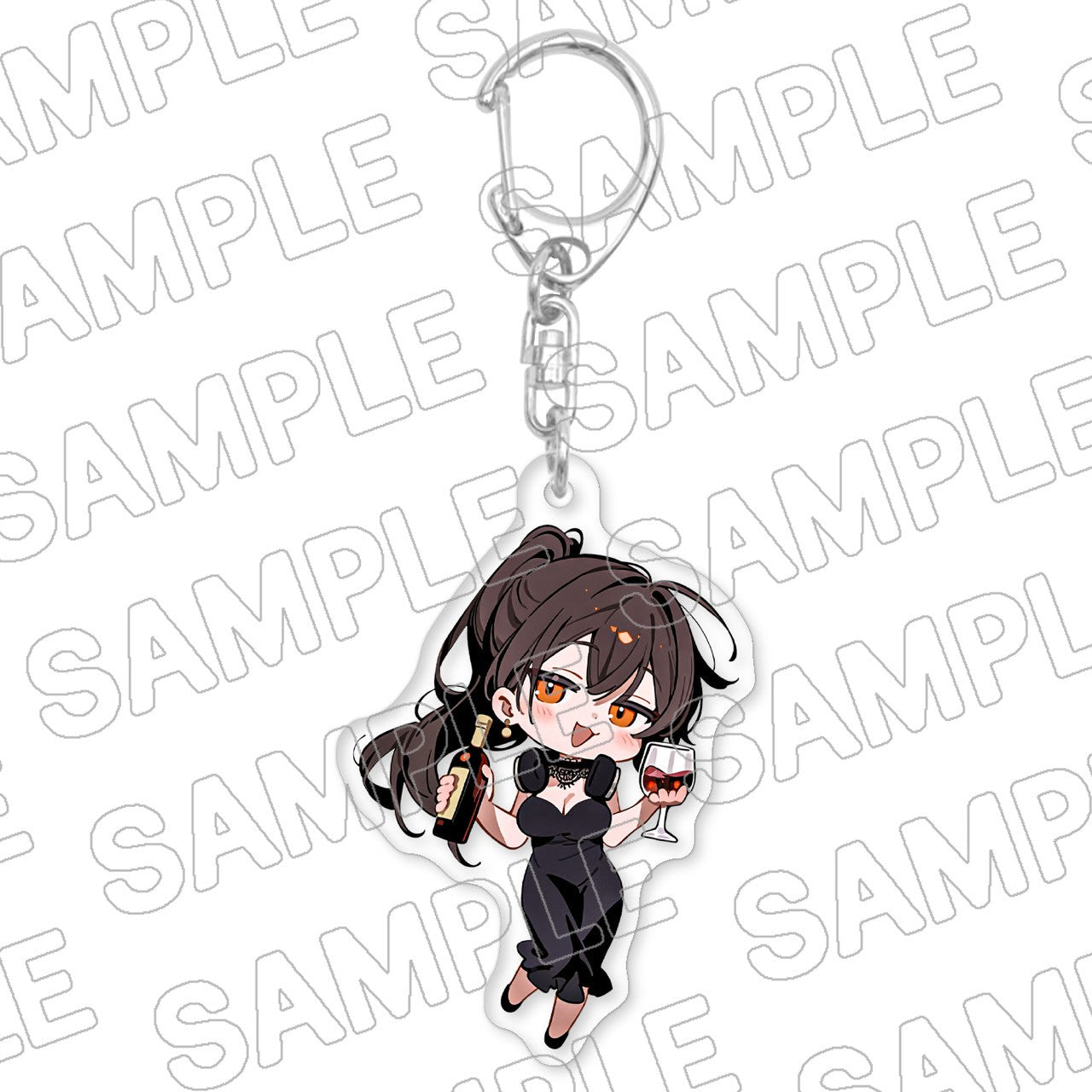 「柳瀬ひおり」アクリルキーホルダー