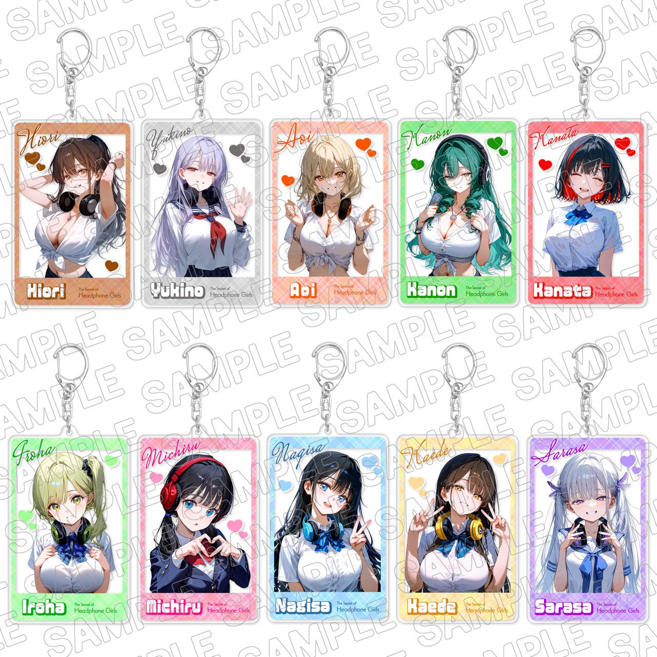 アクリルキーカードコンプリートセットVol.3