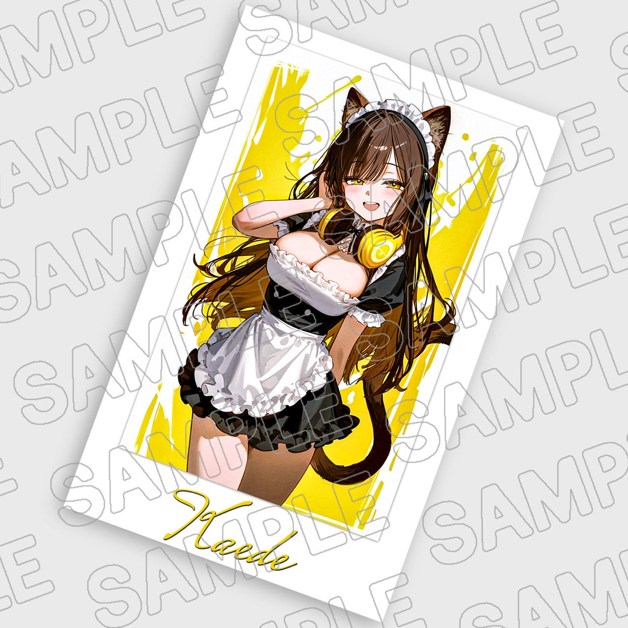 「柳瀬かえで」チェキ風フォト