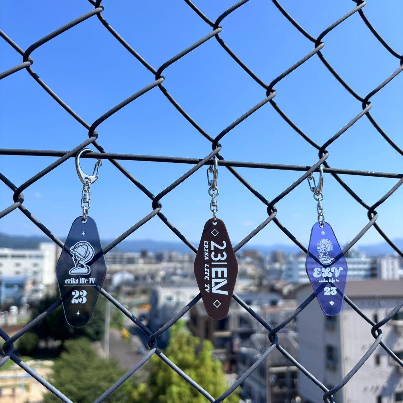 【送料無料】カラーアクキーセット