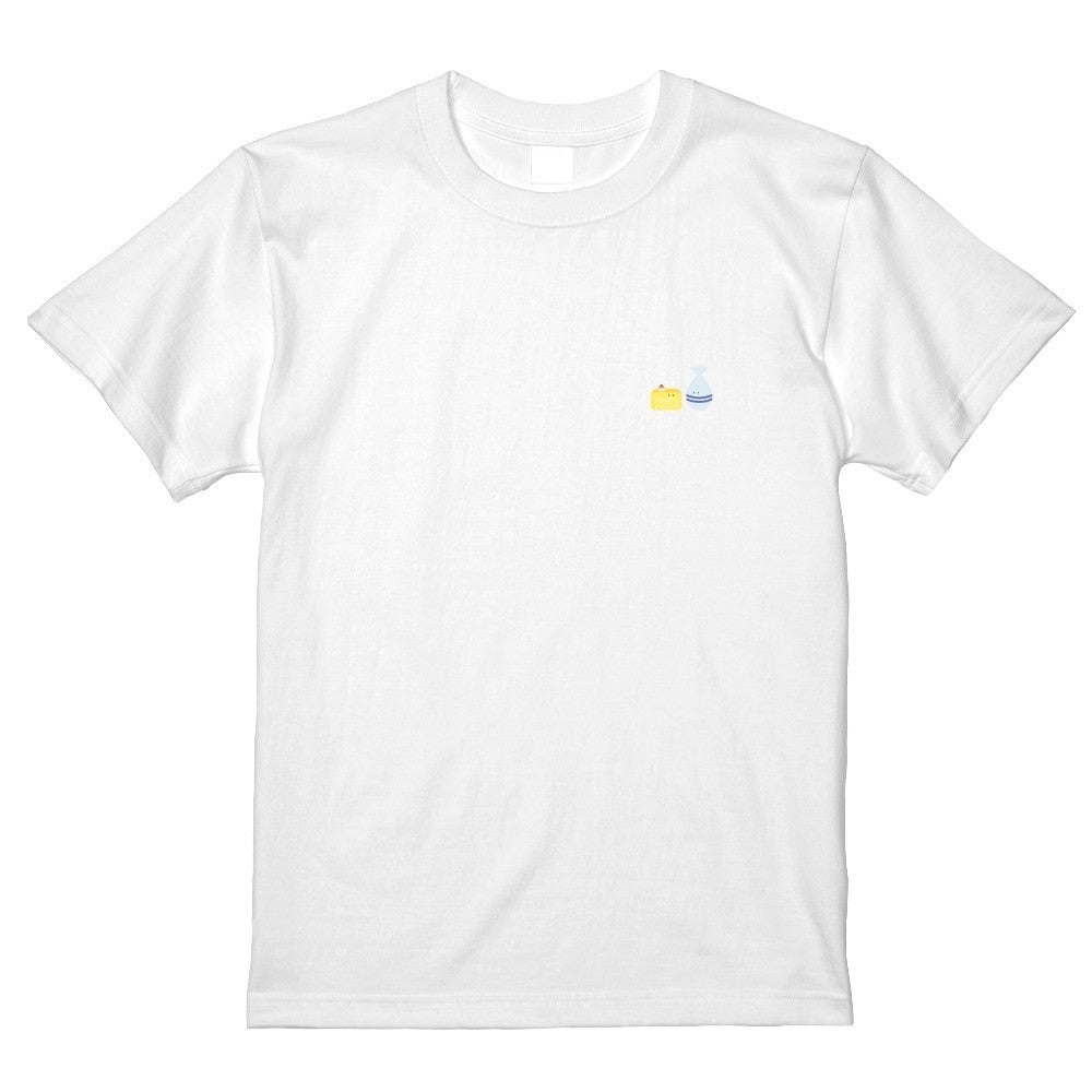 だし巻き玉子×日本酒Tシャツ