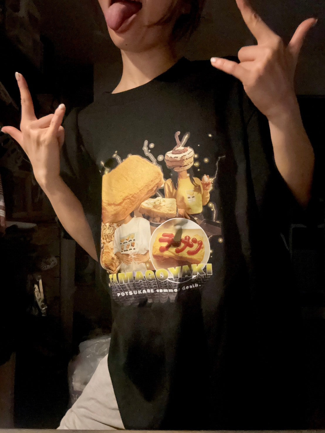 エキセントリック玉子焼きTシャツ