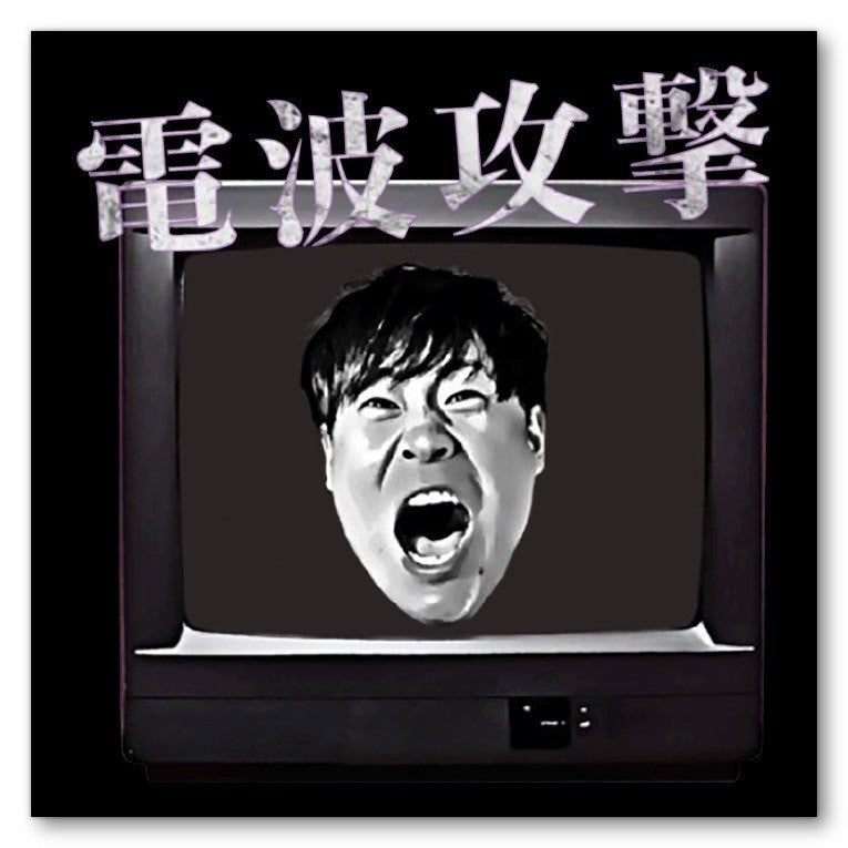 電波攻撃ステッカー(送料無料)