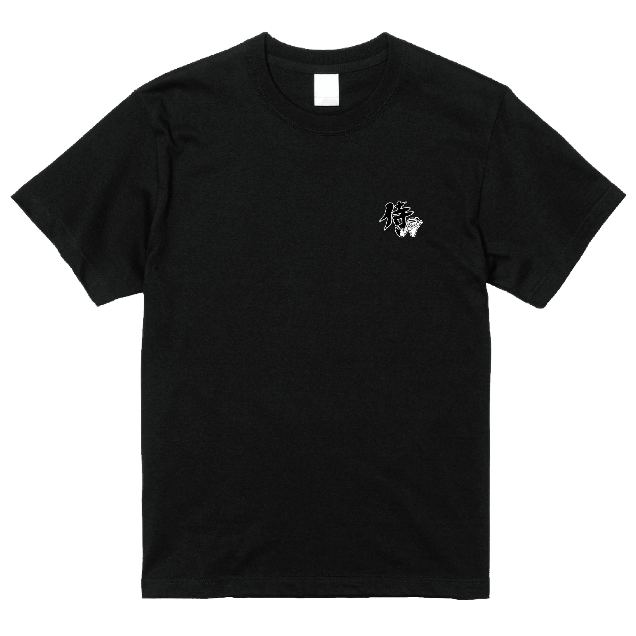 ワンポイントらっこ侍Tシャツ