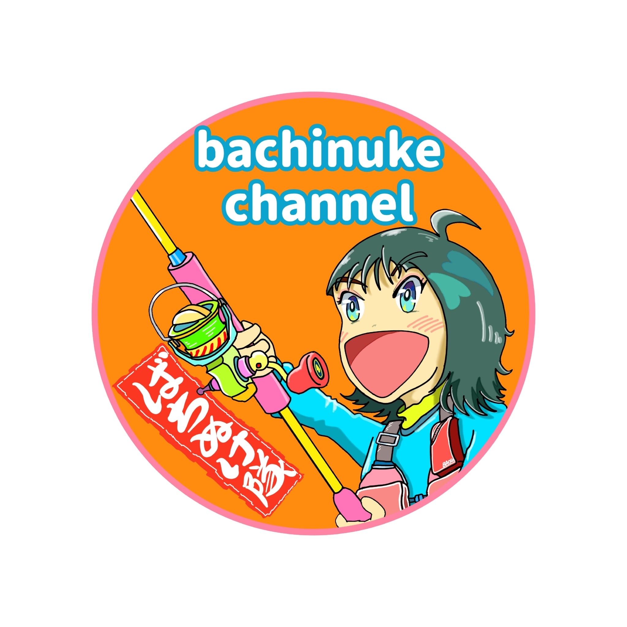 イラストステッカー 丸形