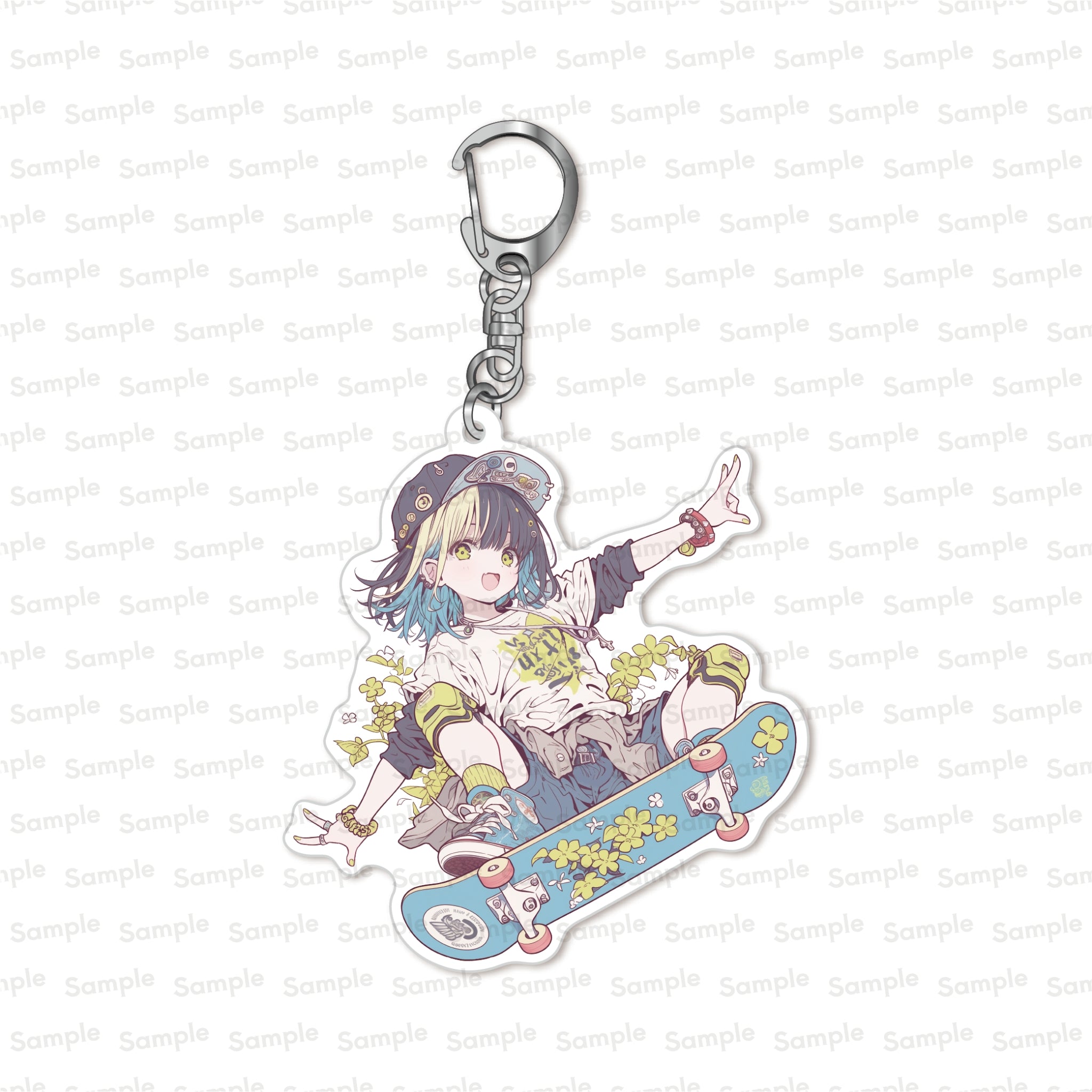 ぱすてるちゃんアクリルキーホルダー