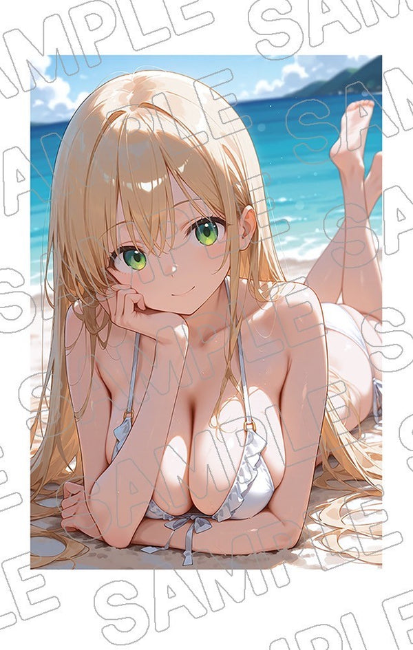 「七瀬光莉」チェキ風フォト 水着ver.