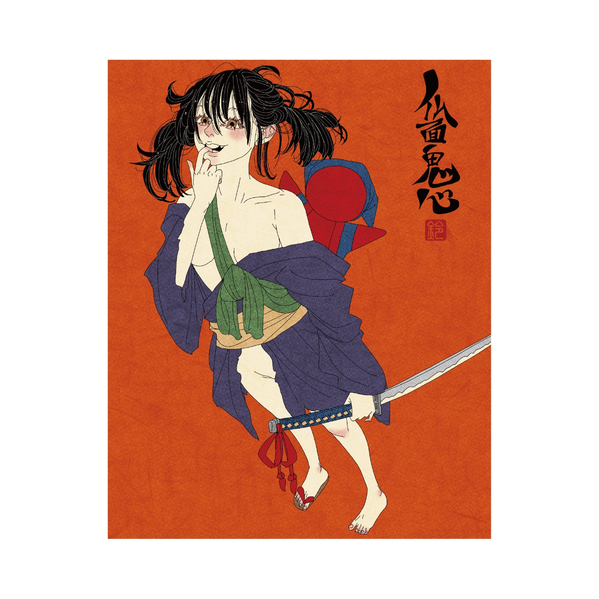 【仏面鬼心】トートバッグ