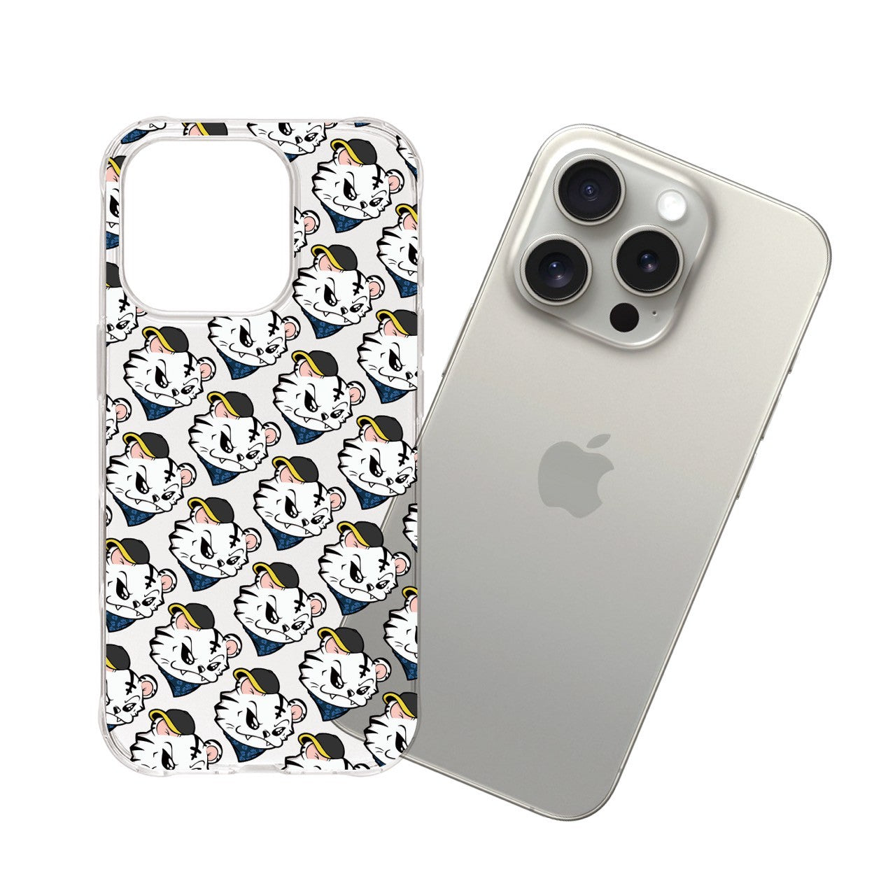 フェイスiPhoneケース(送料無料)