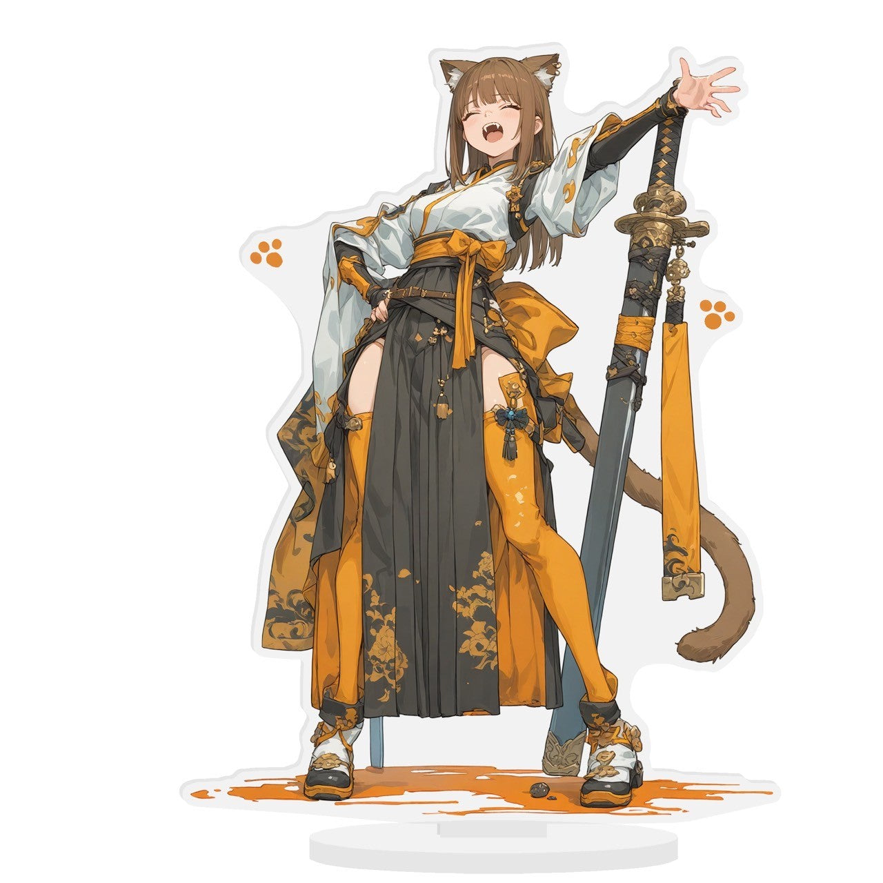 アクスタ【猫耳剣豪】