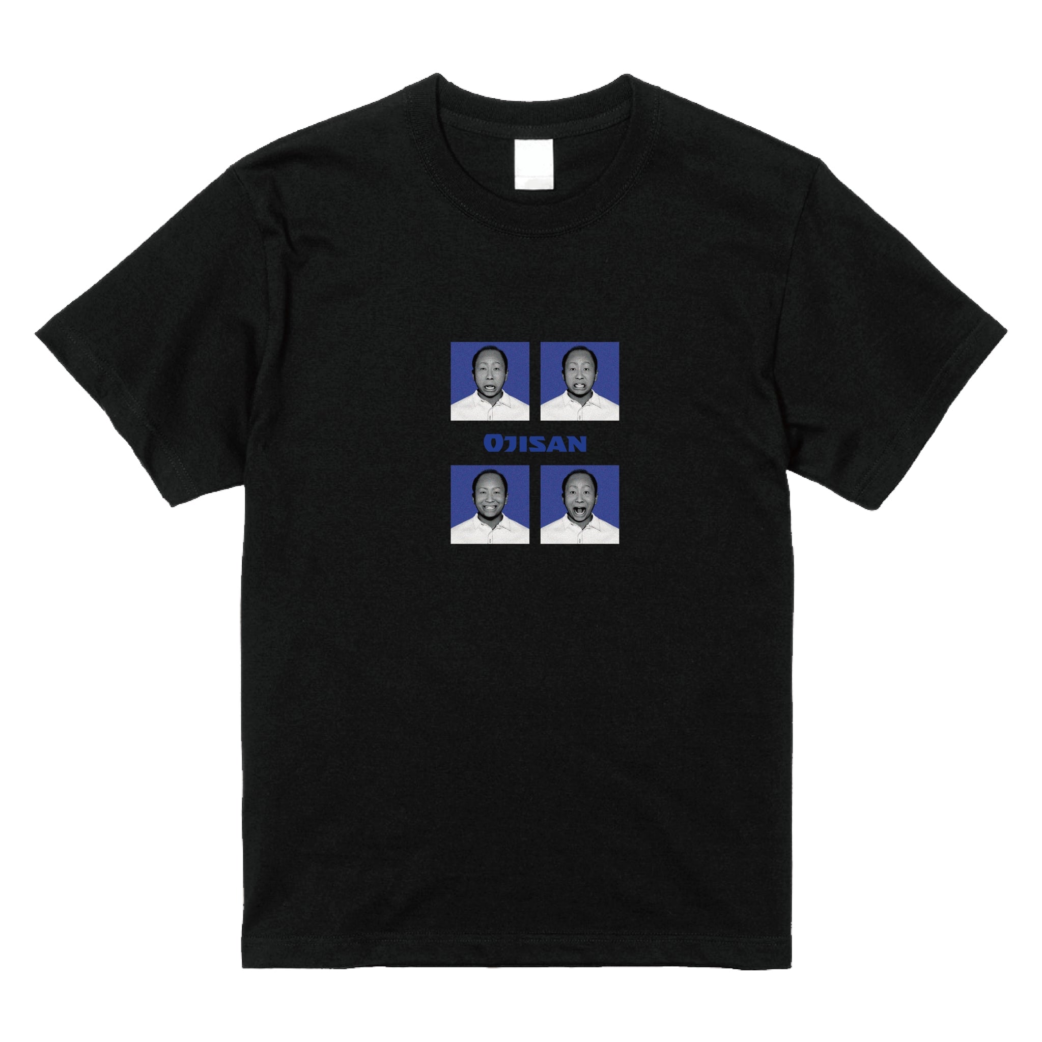 おじさんTシャツ(ホワイト・ブラック)