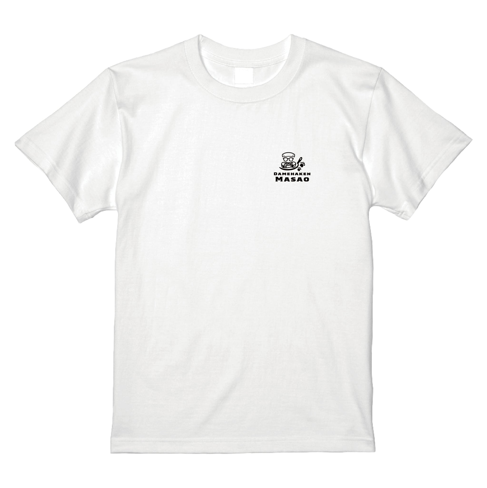 まさおロゴTシャツ(ブラック・ホワイト)