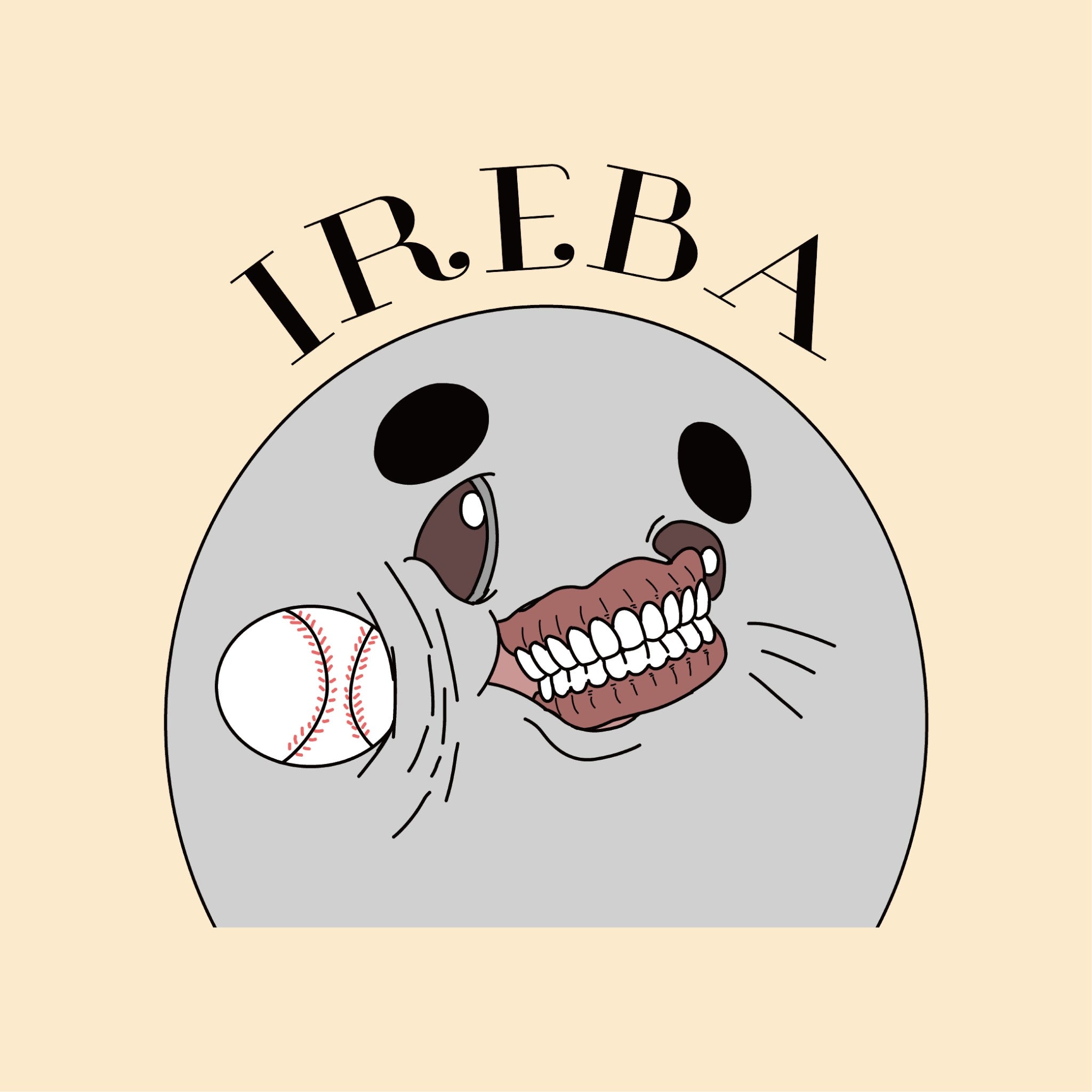 あざまろ～IREBA～トートバッグ(ナチュラル・ブラック)