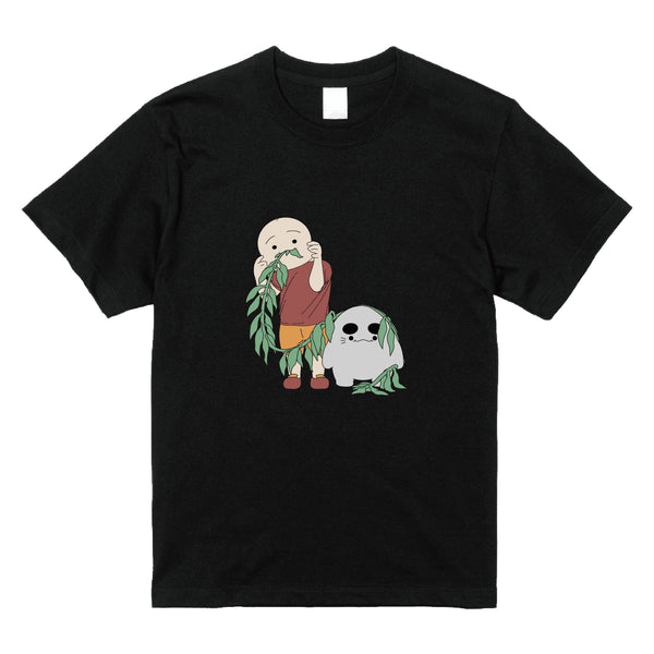 あざまろ＆マイティ坊やTシャツ(ホワイト・ブラック)